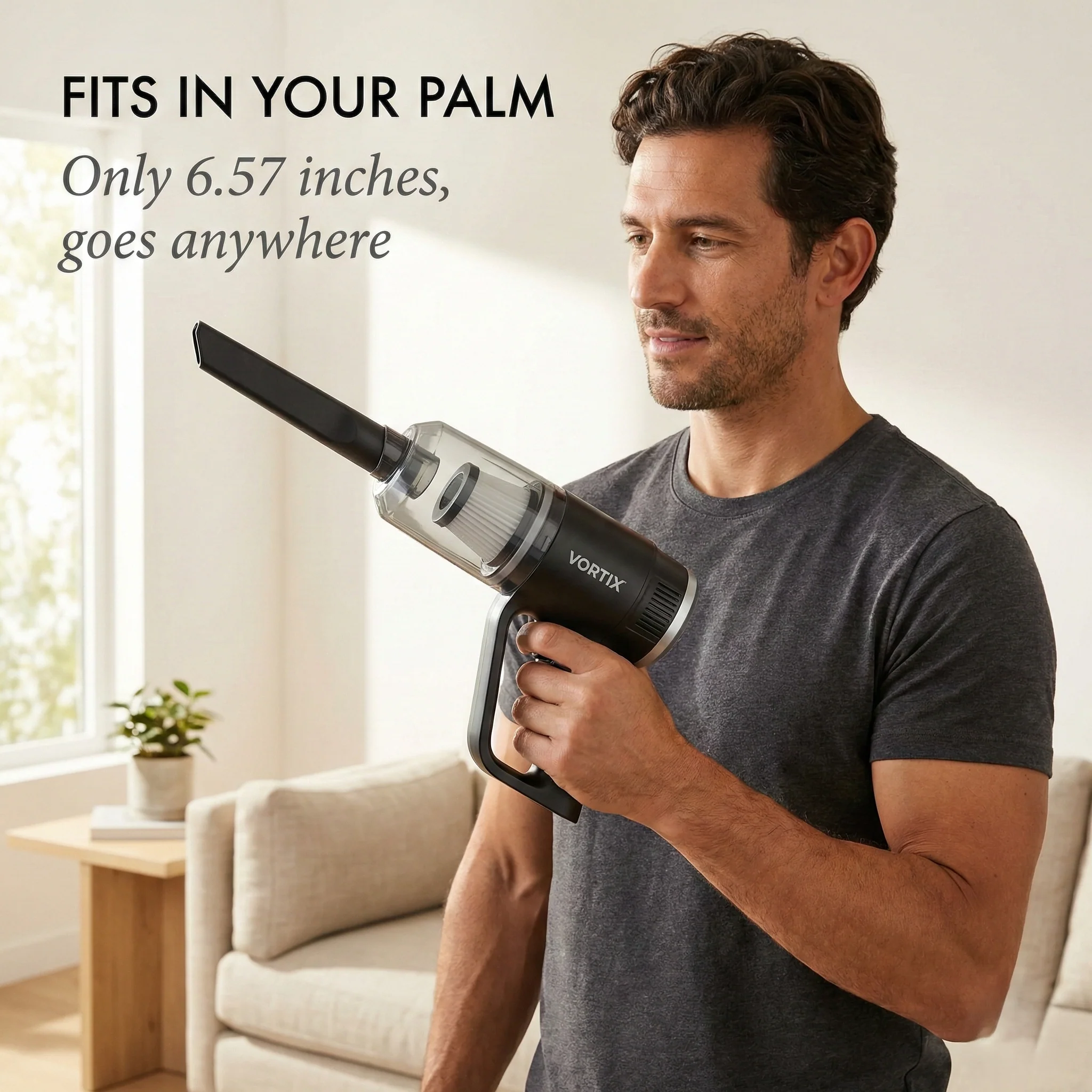 Vortix™ – Cordless Dual-Power Car & Home Handheld Vacuum Cleaner + 50 % OFF - Image 2