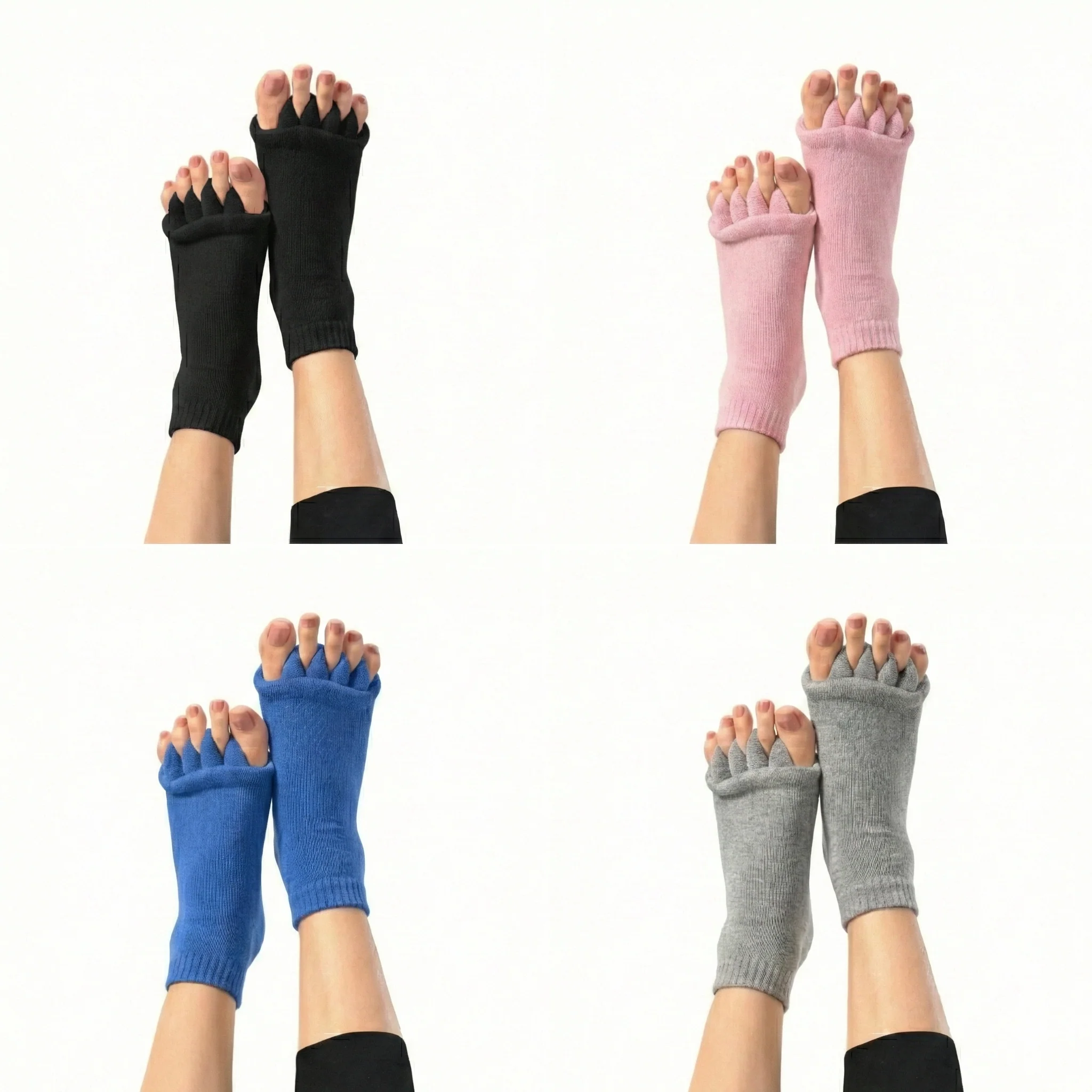 Solesse™ – Soft Cotton Toe-Separating Alignment Socks for Foot Pain Relief + 50 % OFF - Image 7