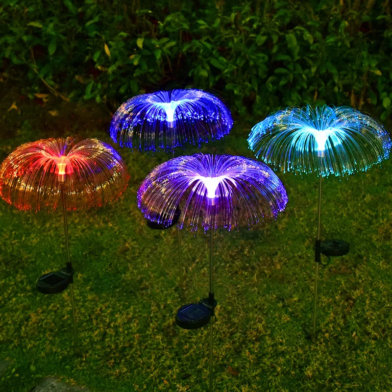 The GlowJelly Solar Garden Lamp- Color-Changing Jellyfish, 10 Hour Power, and IP65 Waterproof + 50% OFF - Image 7
