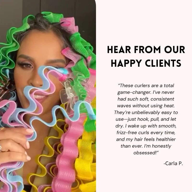 The CurlSerene Ribbons – Effortless Heatless Curls, Zero Damage + 50% OFF Today - Image 2