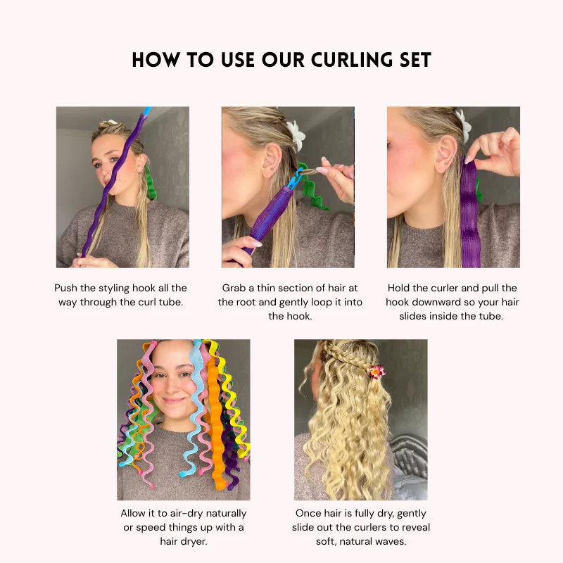 The CurlSerene Ribbons – Effortless Heatless Curls, Zero Damage + 50% OFF Today - Image 3