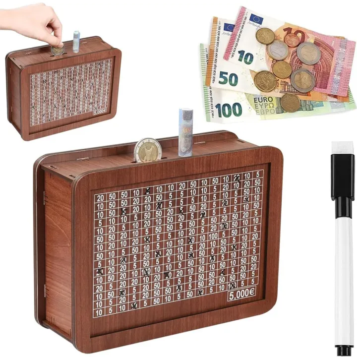 The VaultSave CashBox – Smart Savings Solution, Secure Wooden Build & Goal Tracking + 50% OFF - Image 5