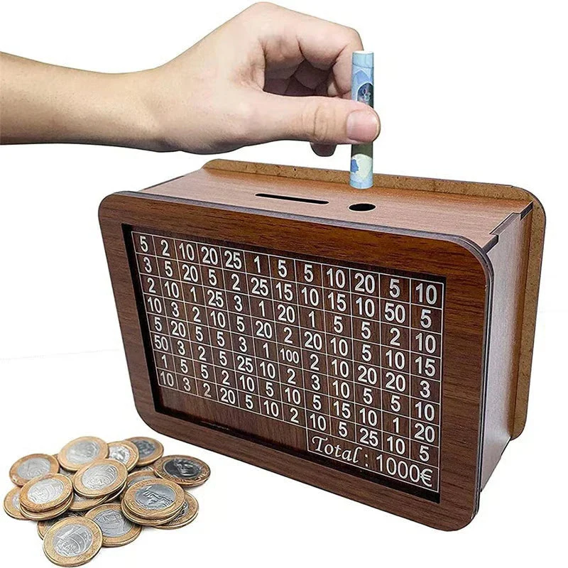 The VaultSave CashBox – Smart Savings Solution, Secure Wooden Build & Goal Tracking + 50% OFF - Image 9