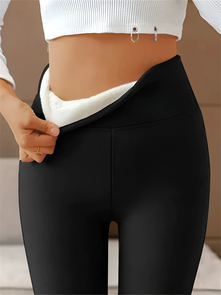 The SoftCloud Fleece Leggings - Your Coziest Blanket, Now on Your Legs + 50% OFF - Image 12