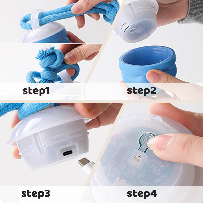 The AuraBounce Interactive Pet Ball - Smart, Automatic, and Teeth-Grinding Fun + 50% OFF - Image 7