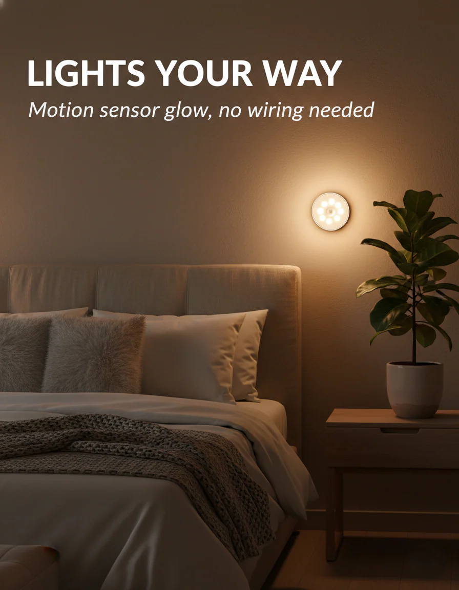 Pathglow™ – Rechargeable Motion Sensor LED Lights (3-Pack ) + 50% OFF
