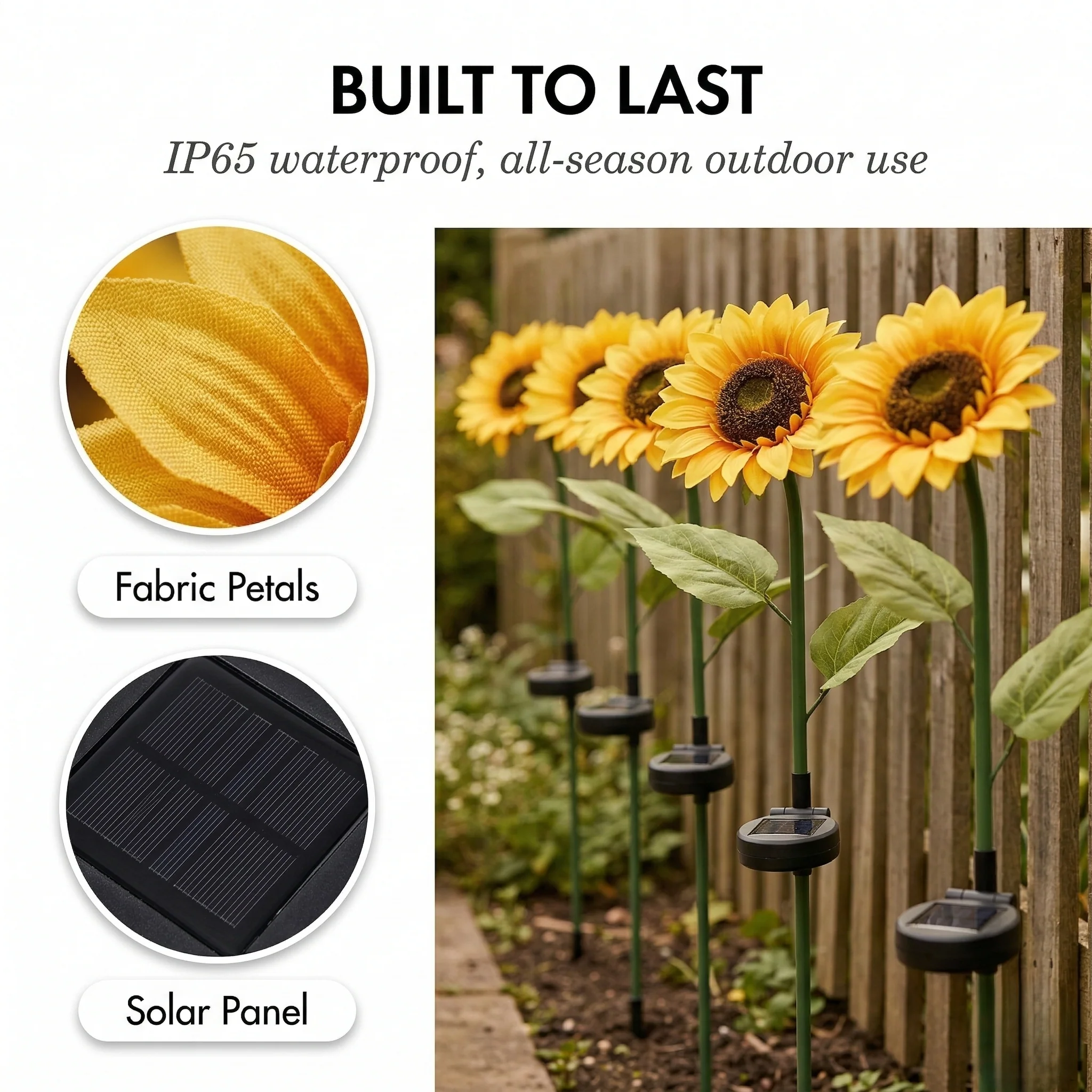 Petalglow™ – Waterproof Solar Sunflower Garden Stake Light + 1+1 FREE - Image 4