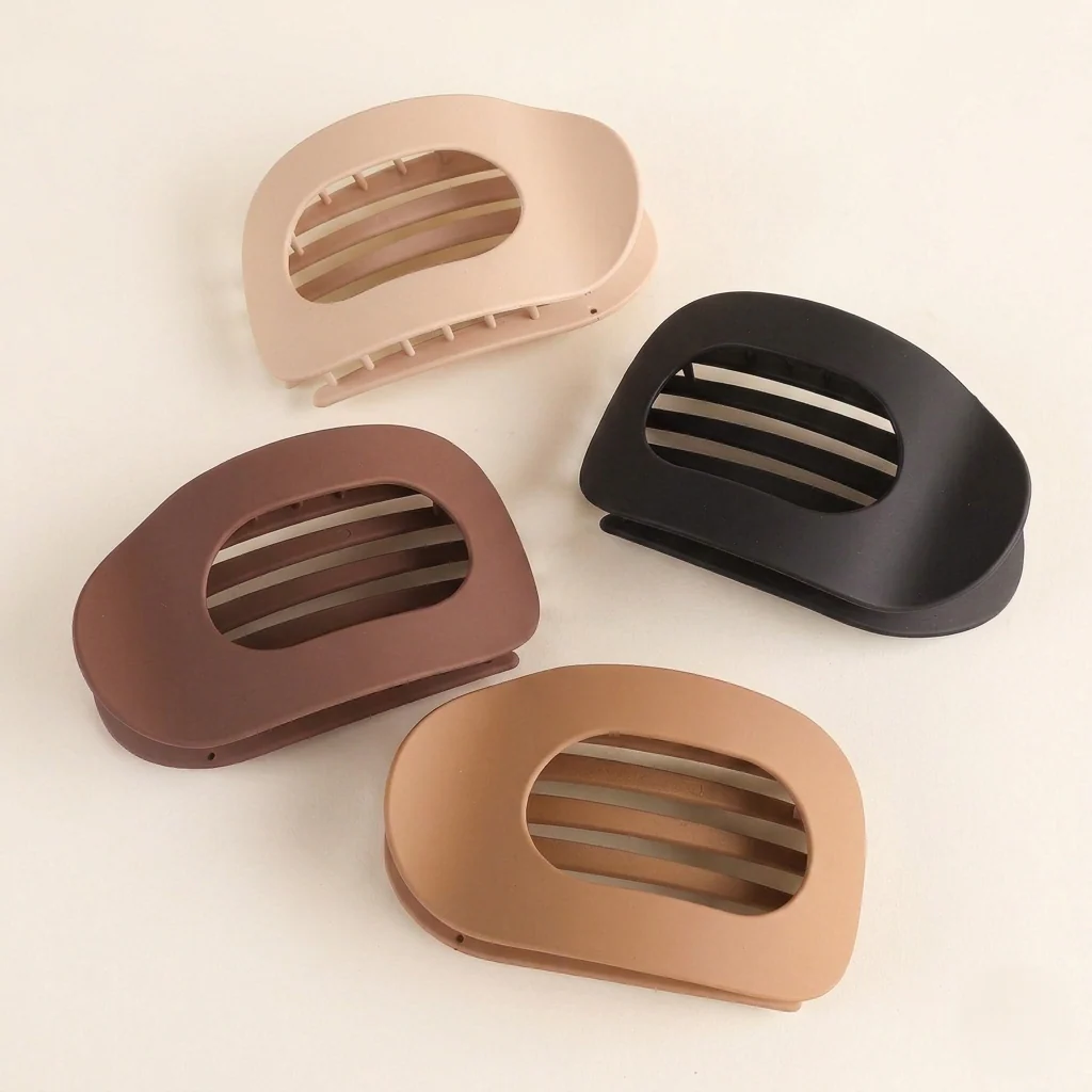 Tresholm™ – Matte Solid Color Large Oval Claw Hair Clip + 1+1 FREE - Image 6
