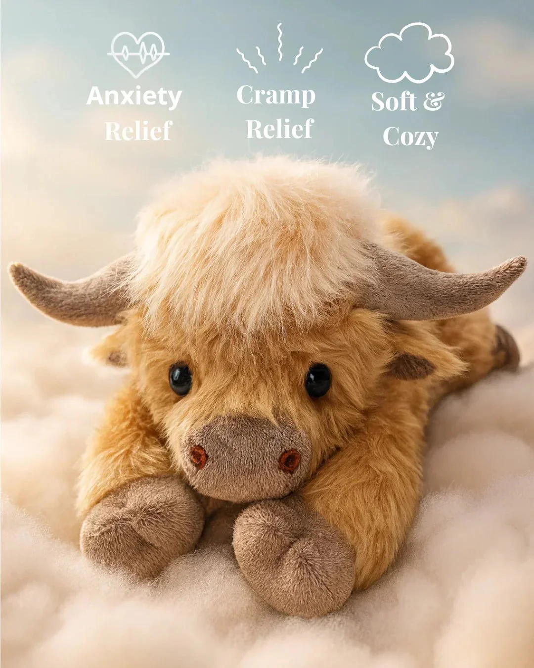 The CozyGround Highland Cow - Deep Pressure Therapy for Anxiety + 50% OFF - Image 7